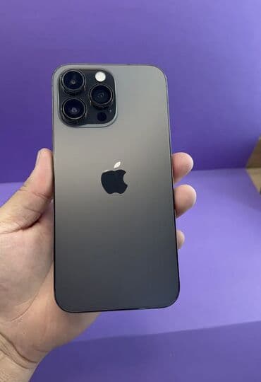 колдонулган айфон: IPhone 14 Pro Max, Колдонулган, 256 ГБ, Кара, Каптама, 87 % — 9