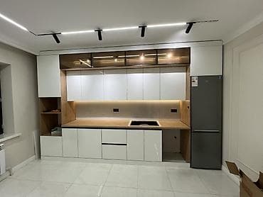 Кухонный гарнитур, Новый, цвет - Белый, ДСП, Бесплатная доставка — 2