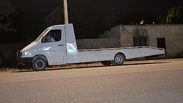 два авто: Эвакуатор, Mercedes-Benz, 1996 г., Прямая — 5