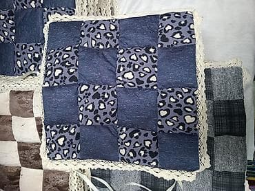 подушка сиденья: Отургуч үчүн жумшак төшөкчө (Сидушка) ​ ​Дизайны: Классикалык "шахмат" — 9