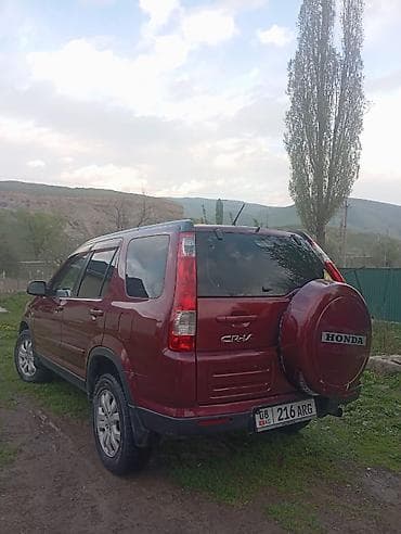 red cell: Honda CR-V: 2005 г., Автомат, Бензин, Кроссовер — 5