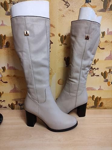 яловые сопоги: Продаю НОВЫЕ сапоги кожа натуральная, евро зима фирма FARNA — 1