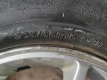 4х100 r15: Колеса в сборе 205 / 65 / R 15, Лето, Б/у, Комплект, Легковые, Литые, отверстий - 4 — 2