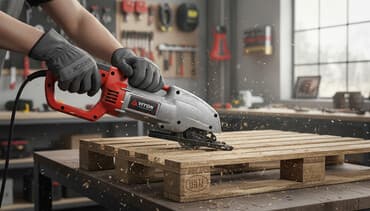 купить сабельную пилу по металлу: Электрическая сабельная пила ROLF TOP-1409. Компактный и мощный — 1