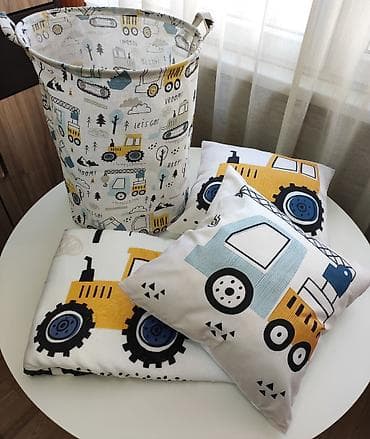 nike sb dunk: "Мечта каждого мальчишки!🚜 Плед,наволочки и корзина с крутыми — 1