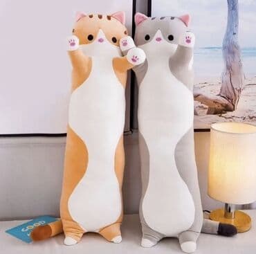 Мягкая игрушка Кот Батон 130 см – для уюта и обнимашек! 🐾 Большой