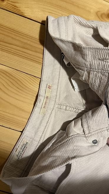 Личные вещи: Levi’s Premium – женские вельветовые брюки - Модель: 70s High Flare - — 2