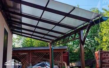 формы для садовых дорожек: Козырьки и навесы из металла и поликарбоната/профнастила - — 8