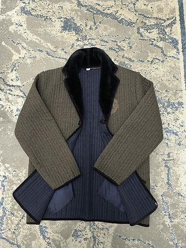 Рубашки: Размер 58 - Цвет: тёмно‑серый меланж с диагональным рифлёным узором; — 1