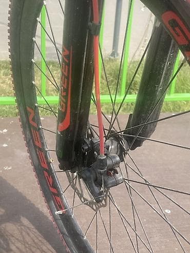 7 ка: Горный велосипед GREEN 26" Основные характеристики: - Колеса 26" - — 8