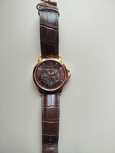 armani code: Механические наручные часы TAMER Skeleton, маятниковые — 1