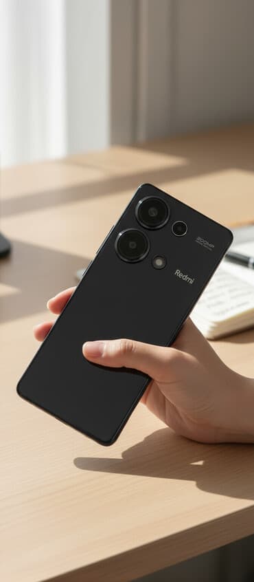 техно пова 5: Poco M6 Pro 5G, Б/у, 256 ГБ, цвет - Черный, 2 SIM — 1