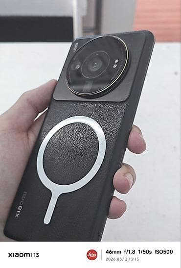 электроника вм12: Xiaomi, 12S Ultra, Б/у, 256 ГБ, цвет - Черный, 2 SIM — 3