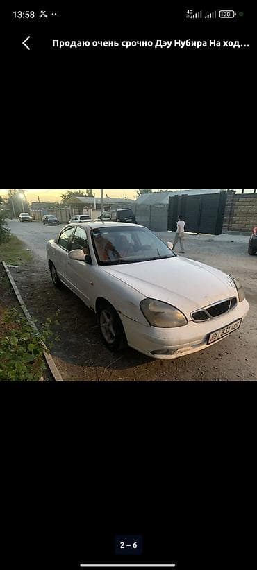на нубиру: Daewoo Nubira: 2002 г., 1.5 л, Автомат, Бензин, Седан — 10