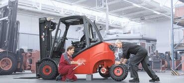 ремонт механической коробки передач: Погрузчик, MAN, Колесный, Вилочный — 1