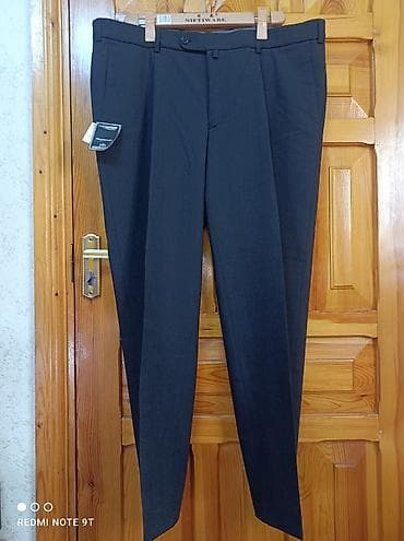 шерстяные брюки: Классические мужские брюки - Два варианта: 1) Темно‑синие/черные со — 7