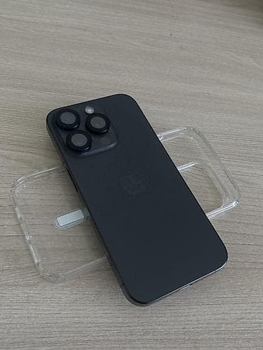 IPhone 15 Pro, Black Titanium, Чехол, 87 %