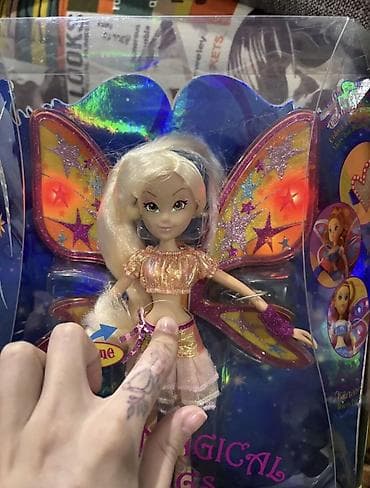 фея летающая: Оригинальная кукла WINX Стелла. FAIRY MAGICAL WINGS, раритет 2009 — 2