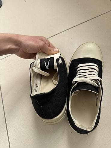 белые кроссы: Продаю кеды Rick Owens в отличном состоянии. Минималистичный дизайн — 5