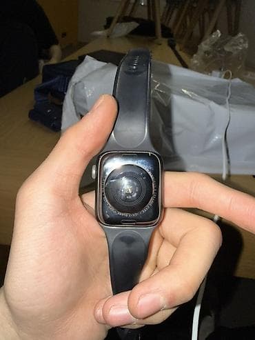 Акылдуу сааттар: Apple Watch Series 5 (44 мм), алюминиевый корпус, цвет Space Gray — 4