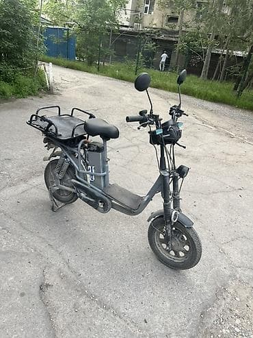 скутер с крышей: Цена оканчательно Электроскутер (электромопед) с усиленной грузовой — 3