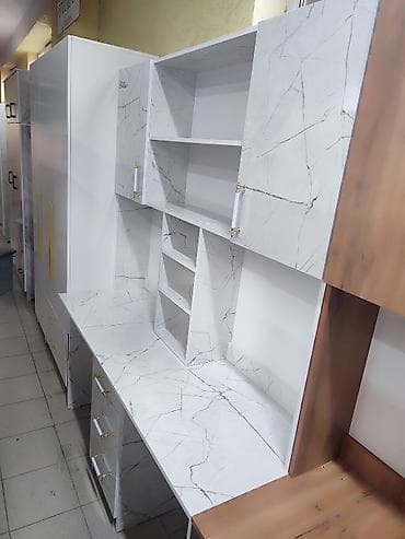 foldable table: Компьютерный стол, С полками — 1