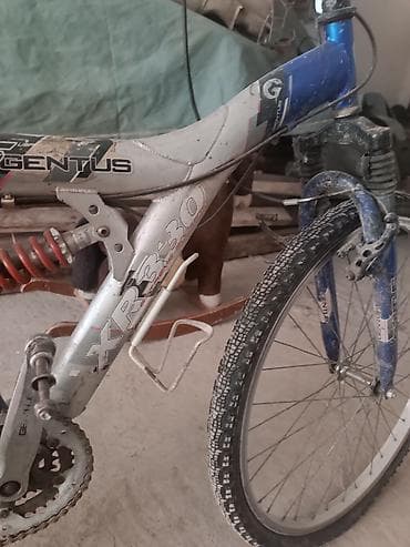 Велосипеды: Горный велосипед GENTUS XR 3.30 - Рама: стальная, двухподвес (задний — 2