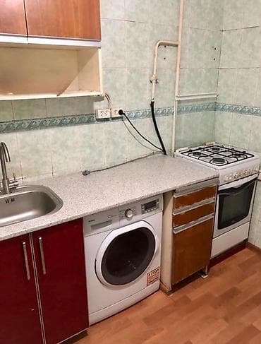 flat osh: 3 комнаты, 58 м², 104 серия, 3 этаж, Косметический ремонт — 5