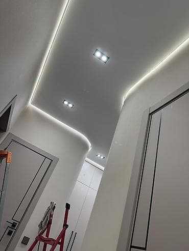 Натяжной потолок Матовое Монтаж