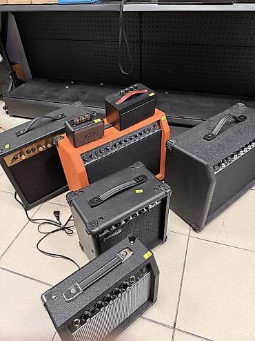 Комбоусилители 20w, 40w Новые Можно собрать комплект с гитарой и at lalafo.kg Комбоусилители 20w, 40w Новые Можно собрать комплект с гитарой и