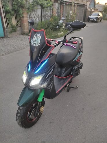 Скутер Livimoto (Jet Moto) — яркий городской внедорожный стиль — 1