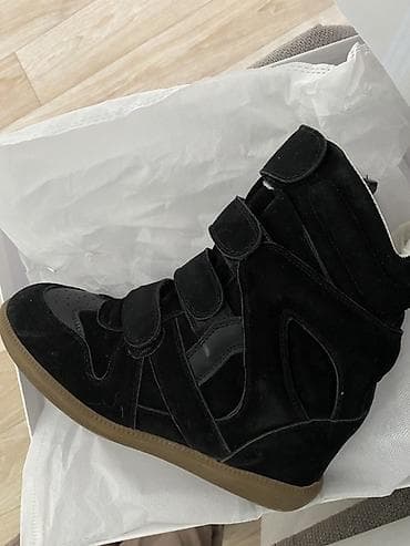 Атайын кийим: Батинкелер, 37, Isabel Marant, Колдонулган, түсү - Кара, Өзү алып кетүү — 2