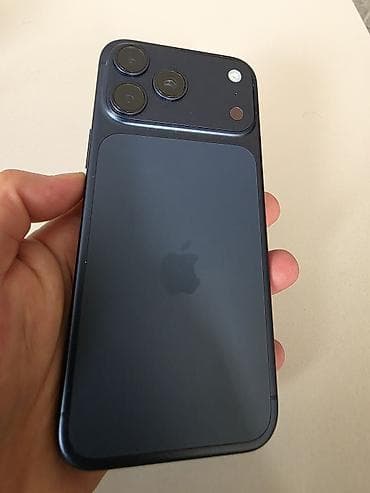 jet black: IPhone 17 Pro Max, Б/у, 256 ГБ, Синий, 100 % — 7