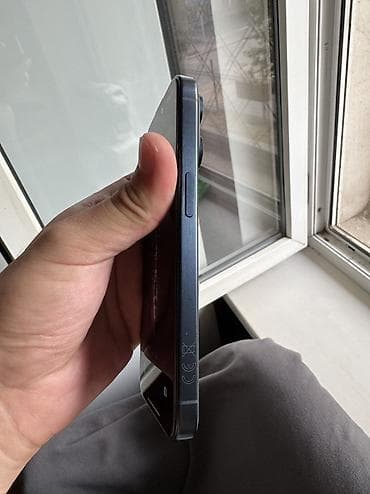 iphon 10: IPhone 15 Pro, Б/у, 128 ГБ, Blue Titanium, Коробка, 86 % — 4