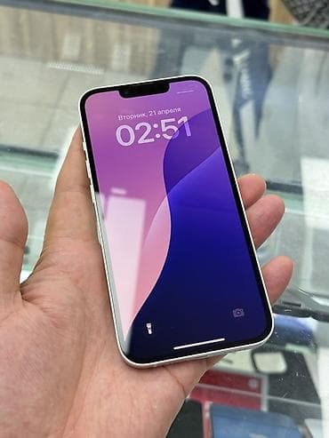 poco 7: IPhone 13, Б/у, 256 ГБ, Белый, Защитное стекло, Чехол, 100 % — 8