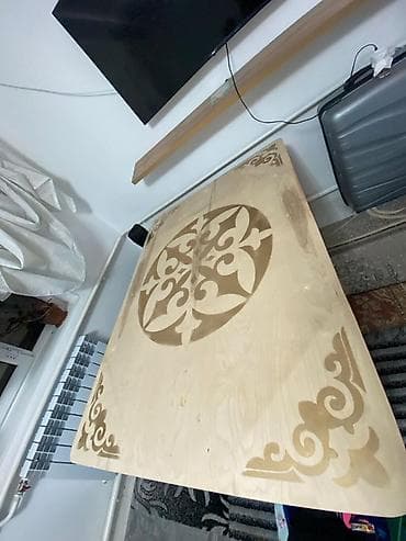 Тумбалар: Деревянный стол для гостиной, зоны отдыха. Форма: прямоугольный — 3