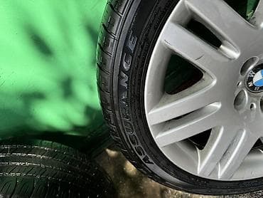 разноширокие шины: Колеса в сборе 235 / 45 / R 18, Всесезонная, Комплект, Литые, отверстий - 5 — 6