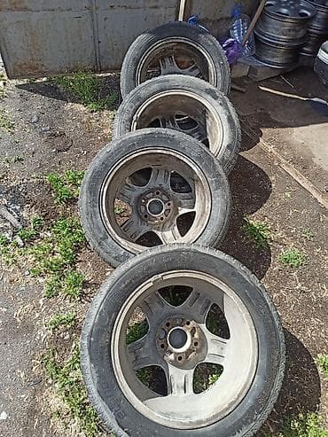 диски на фолсваген: Колеса в сборе 235 / 55 / R 16, Б/у, Комплект, Легкий коммерческий транспорт (C/LT), Литые, отверстий - 5 — 2