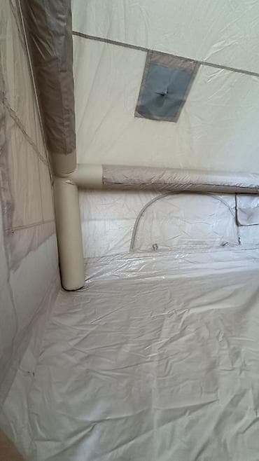 Спортивные сумки: Надувной каркасный шатёр/палатка типа «домик» (A‑frame)с насосам — 3