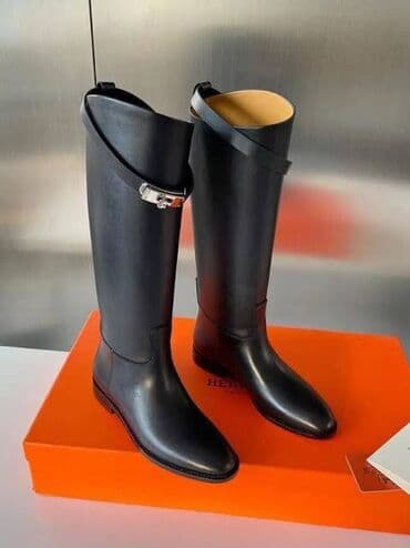 фирменный сапоги: Женские сапоги НОВЫЕ Hermes! 38 размер — 6