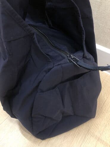 темно синий сумка: Шоппер, Новый, Материал: Плащевая ткань, Женские — 3