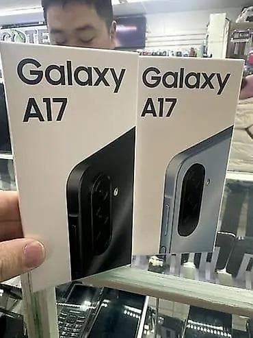 Samsung Galaxy A17, Новый, 256 ГБ, цвет - Черный, 2 SIM
