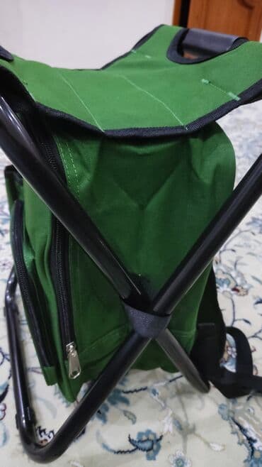 книги художественная литература: Походный рюкзак с термо отделением и стульчиком — 3