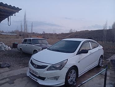шина токмок: Hyundai Accent: 2012 г., 1.6 л, Кол менен иштөөчү, Бензин, Седан — 2