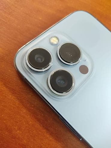 iphone 13 512: IPhone 13 Pro, Б/у, 128 ГБ, Sierra Blue, Зарядное устройство, Защитное стекло, Чехол, 72 % — 1