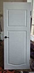 шкафчик на кухню: Межкомнатная глухая дверь, Скрытая, Другая страна производитель, цвет - Белый, Б/у — 1