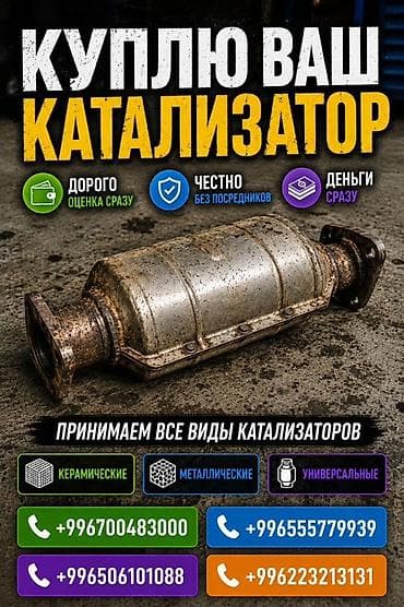 premium development: Катализатор сатып алабыз, эн кымбат баада катализатор, Куплю Скупка — 1