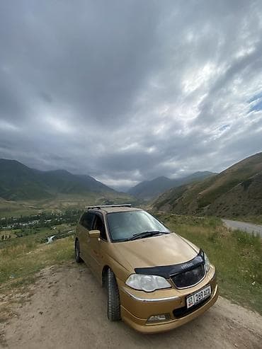 step vagon: Honda Odyssey: 2001 г., 3 л, Автомат, Газ, Минивэн — 2