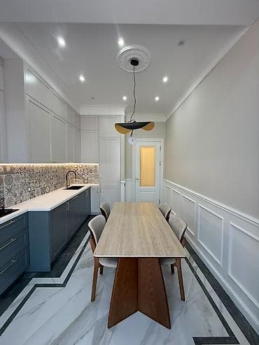 Продажа квартир: 2 комнаты, 80 м², Асанбай мкр Элитка, 9 этаж, Дизайнерский ремонт — 6