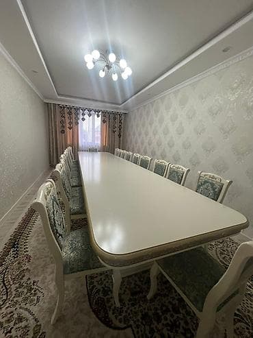 сонун мебель: Конок бөлмөсү үчүн үстөл жана отургуч — 1